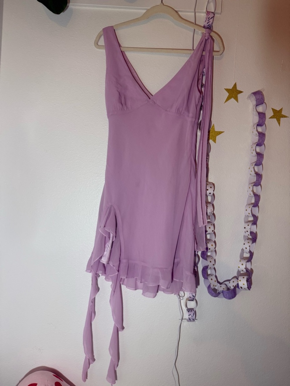 Princess Polly Lilac Asymmetrical Mini Dress